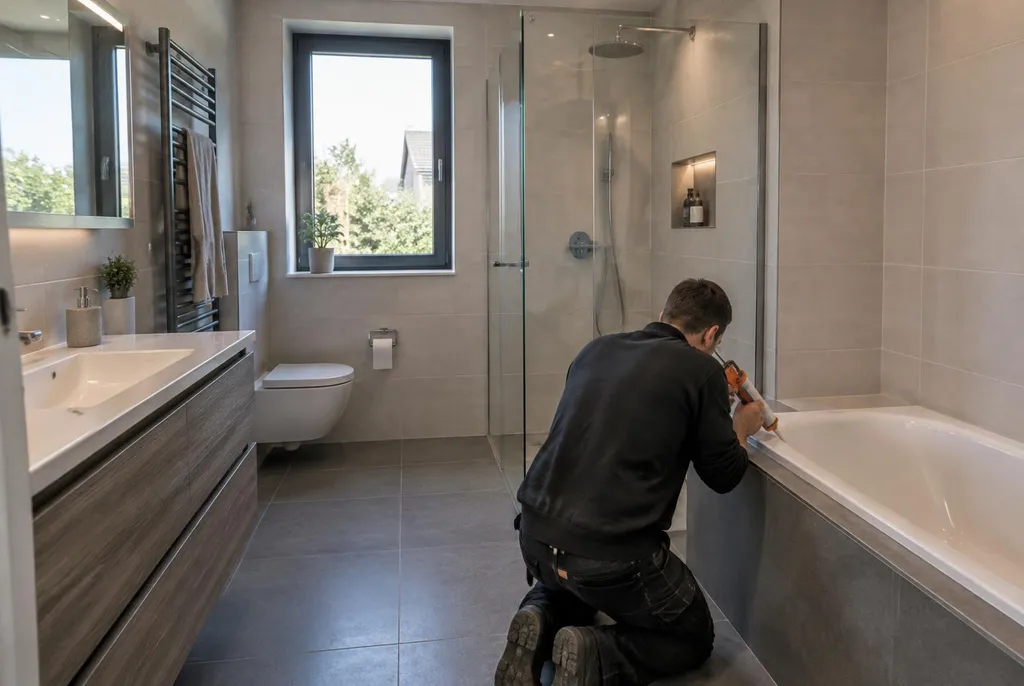 Kitbedrijf Leusden – badkamer kit vervangen bij de douche
